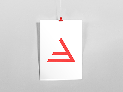 B badesign branding design gradient light lines logo minimalism pattern shapes symbol