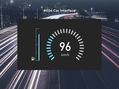 DailyUI #034 Car Interface