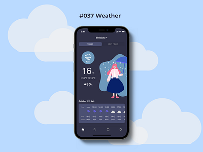 DailyUI #037 Weather