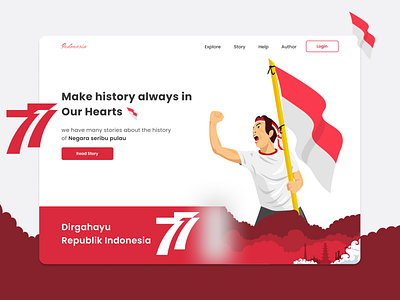 Landing Page History Of Indonesia