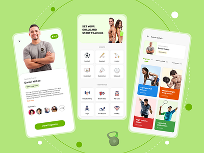 Hire a Trainer Mobile App