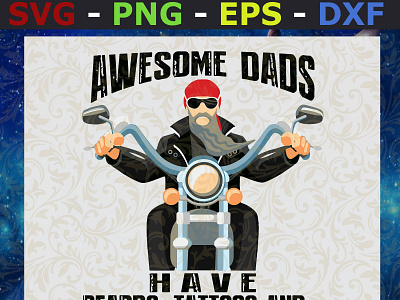 AWESOME DADS graphic design logo motion graphics