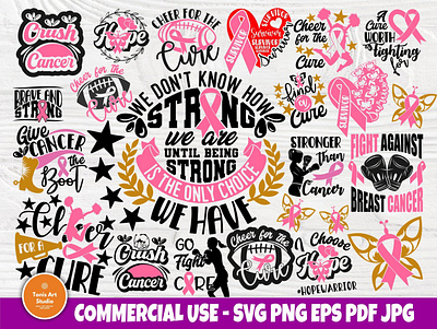 Breast Cancer SVGs breast cancer svgs