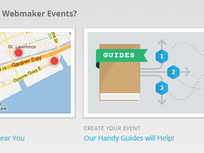 Event Guides design illustration vector web