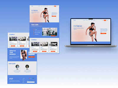 Fitness Landing page