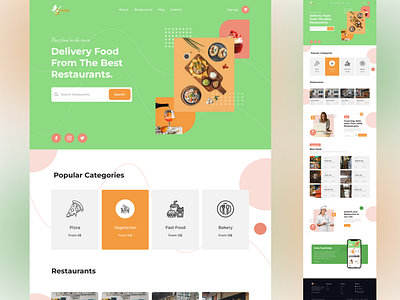 Restaurant Landing Page