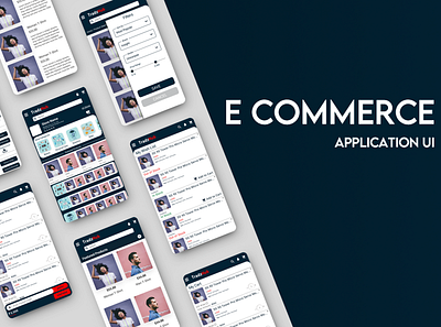 E Commerce Application UI design mobile app ui