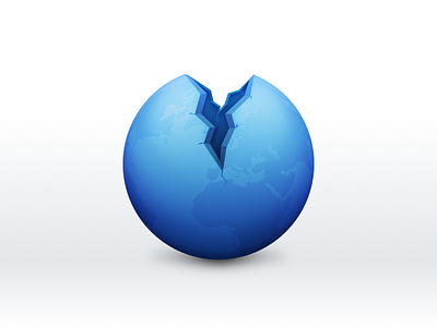Browser blue breach browser crack icon