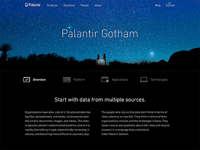 Palantir Gotham palantir product website
