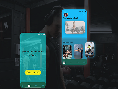 fitness ux design design ecommerce facebook instagram landingpage ux