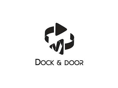 Dock & Door brand concept creative design elegant graphics icon icon design inspiration logo logo design modern