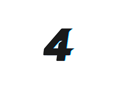 Logo - 4 4 art brand clean design graphic identity logo logotype mark speed symbol