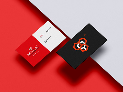 Beehive Business Cards 2 branding design graphic design logo vector