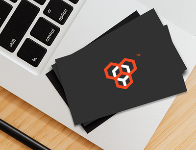 Beehive Business Cards Front branding design graphic design logo vector
