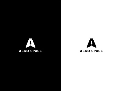 Aero Space Concept Logo branding clean flat graphic design illustration illustrator logo minimal