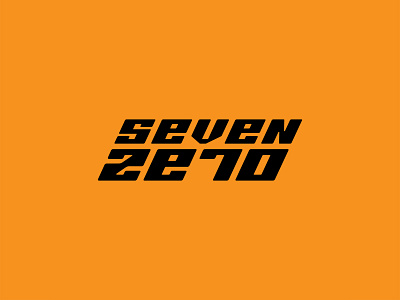 Seven Zero Logo Concept branding clean design flat graphic design illustration logo minimal ui vector