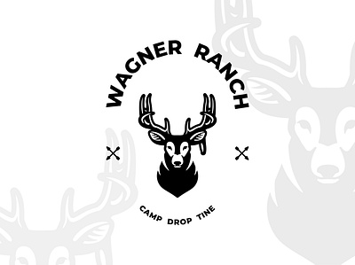 Deer Logo branding clean flat graphic design illustration logo minimal vector