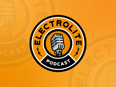 Podcast logo branding clean design flat graphic design illustration logo minimal vector