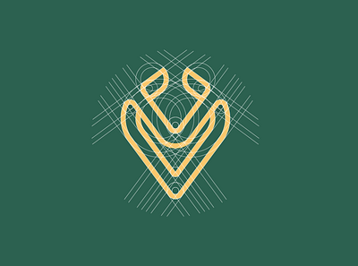 logo line branding design graphic design green illustration logo typography ui ux vector