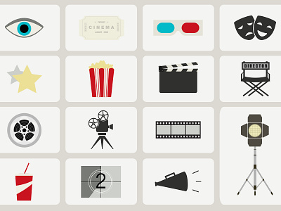 Cinema Icon Set