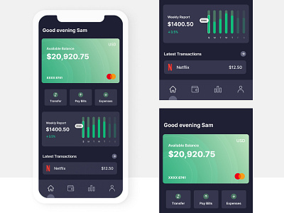 Financial App Concept