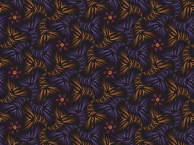 Repeat pattern background for Sumatran Coffee