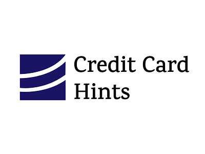 Credit Card Hints Logo Design bank logo blue logo branding design economics economics logo graphic design graphic designer logo logo design logo designer money logo