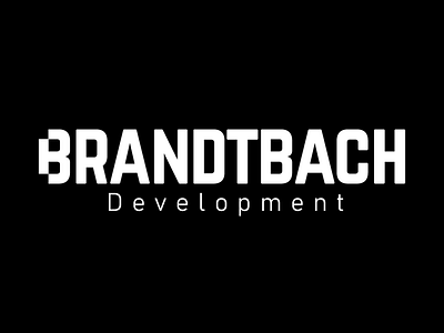 Brandtbach development logo design black blackandwhite branding design emblem graphic design graphic designer logo logo design logo designer logomark logotype symbol vector wordmark