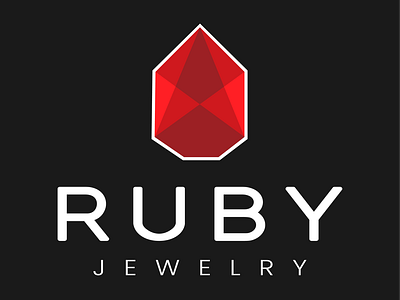 Ruby jewelry (logo design)