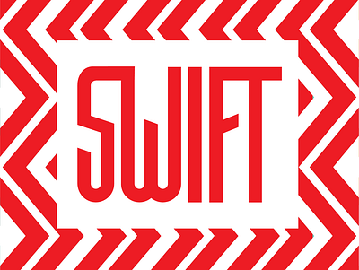 Swift logo design brand branding chocolate cocoa design graphic design graphic designer illustration logo logo design logo designer logomark logotype minimal pattern red type typeface vector wordmark