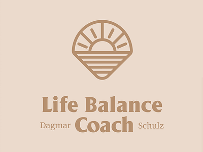 Life Balance Coach logo design (visual identity)