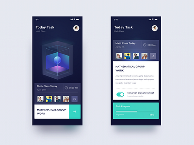 Class Group App by Riko Sapto Dimo on Dribbble