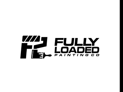 Badass Logo for Painting. branding graphic design logo