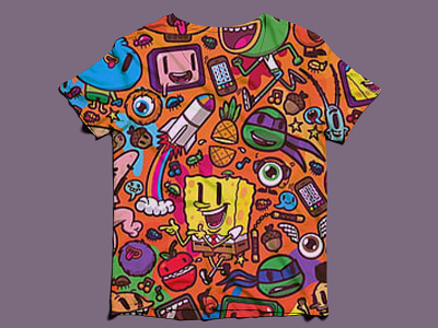 T-shirt design adobe illustrator design graphic designer repeated pattern t shirt design