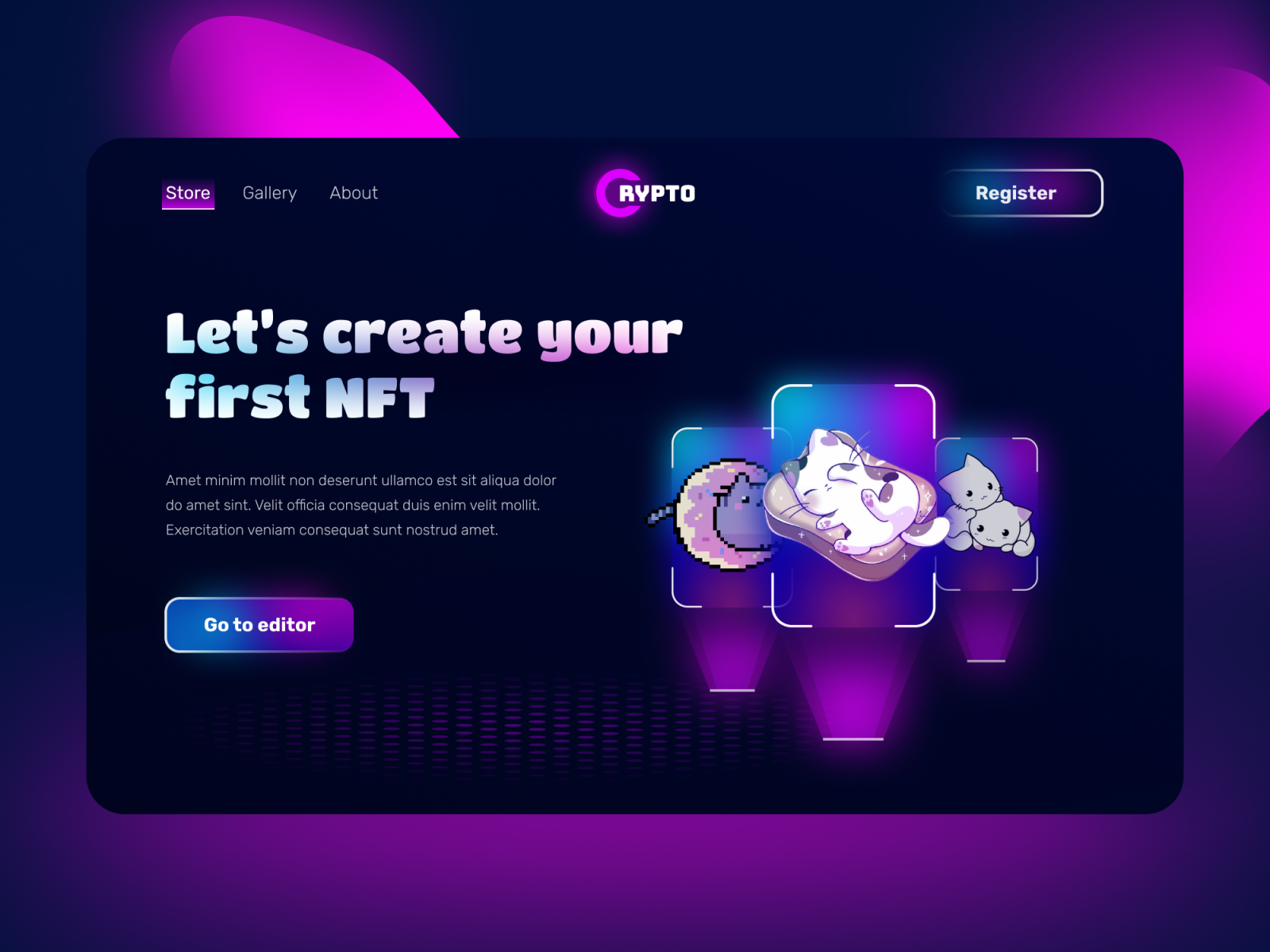 nft-project-crypto-by-edyan-obelec-on-dribbble