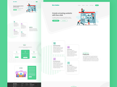 Portal - Landing Page Design Concept brand branding design digital marketing graphic design marketing socialmedia startup