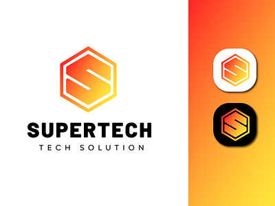 Supertech | Modern S letter tech logo a b c d e f g h i j k l m n abstract branding design fintech icon letter logo letter mark logo logo design modern o p q r s t u v w x y z s letter s logo software startup super symbol tech technology