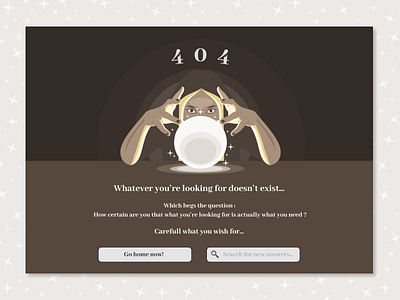 Daily UI #008 - 404 Page