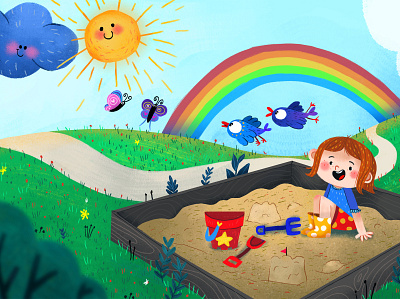 Children's illustration cartoon childrens illustration concept art cute illustration