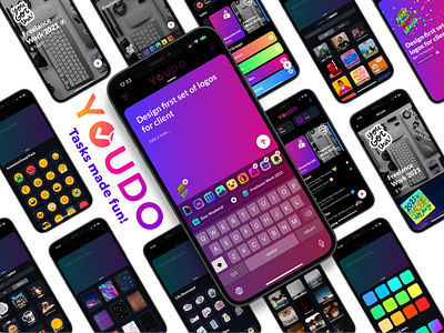 Youdo - The worlds most simple & fun task app app clean ios mobile productivity task todo ui ux