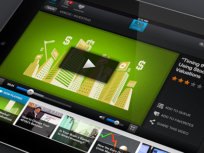 Foglifter iPad media web app