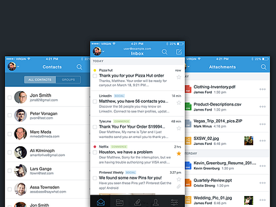 OneMail App Design