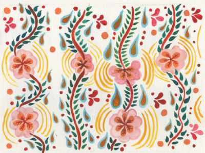Mexican Floral Pattern flowers mexico packaging