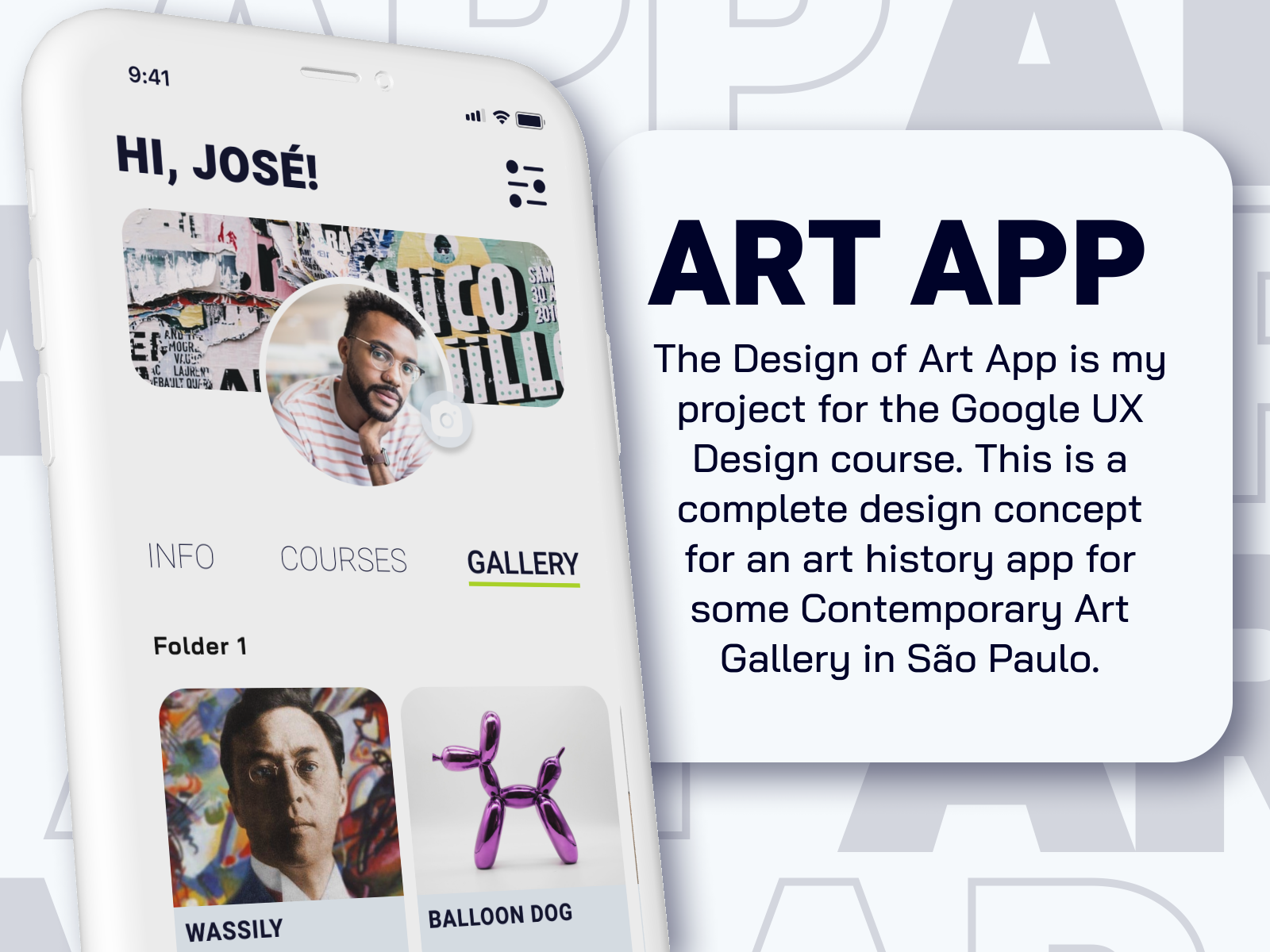 Art App Art history app for Art Gallery by Anita Niahblodzhro on Dribbble