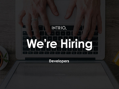 We are Hiring