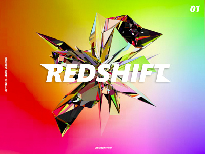 Redshift abstract gradient refraction