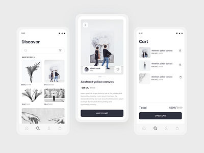 Art Gallery App Concept