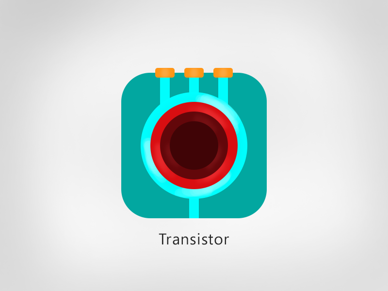 Transistor App Icon by Yogesh S on Dribbble