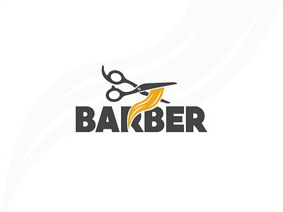 Barber | Logo Design barber barber logo branding design flat hair salon hairdresser jbm razzam malik typography