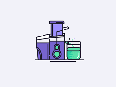 Juicer free icon illustrator juicer line